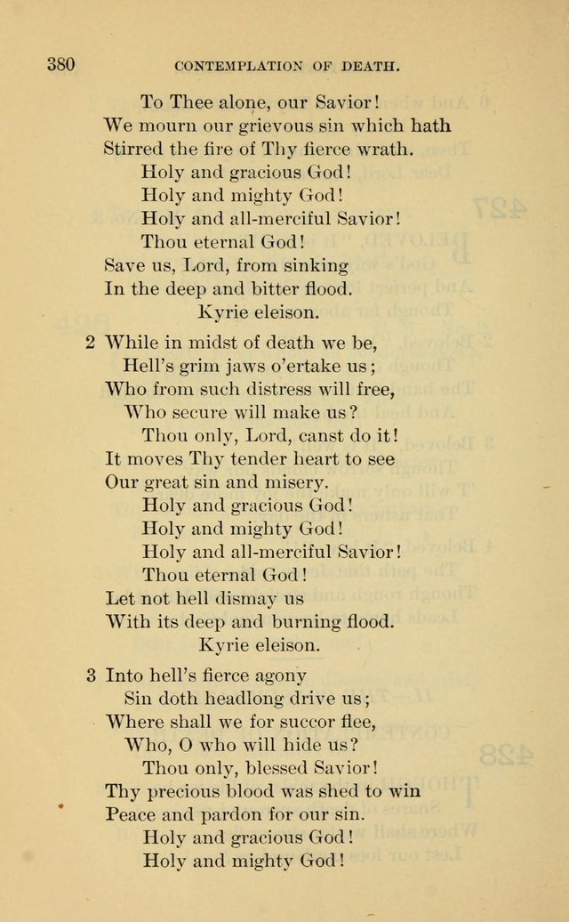 Evangelical Lutheran Hymnal page 380