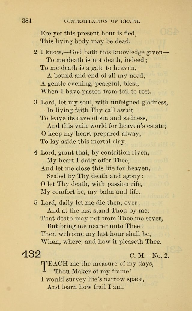 Evangelical Lutheran Hymnal page 384