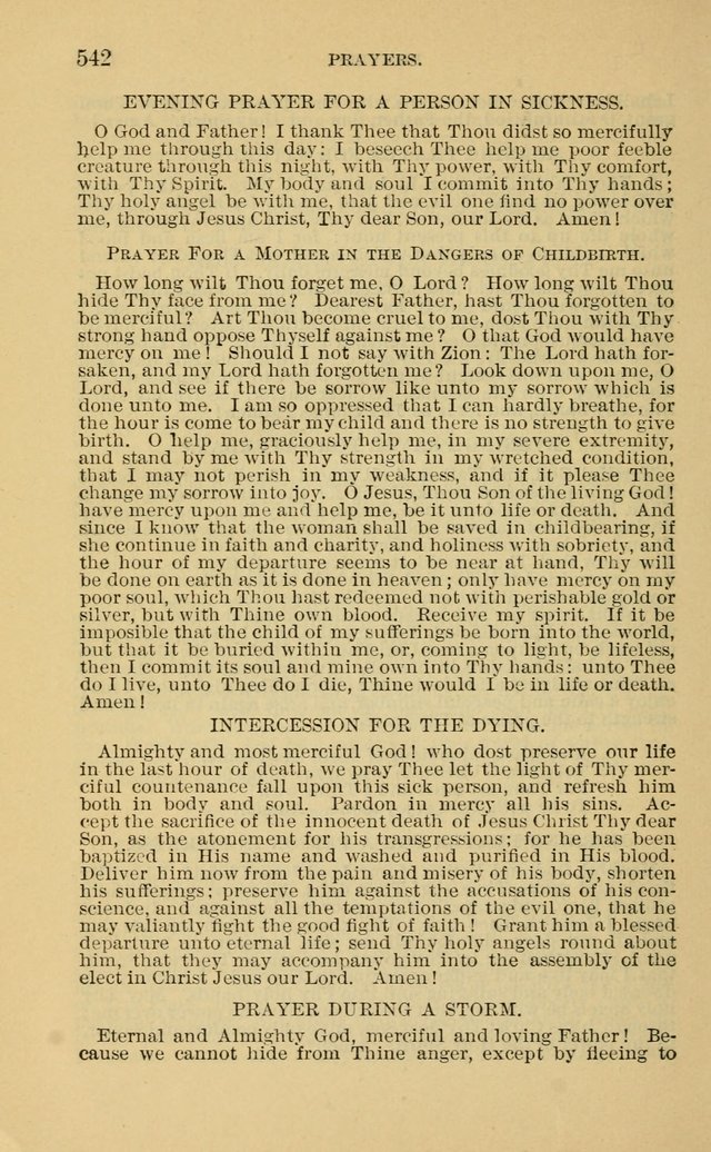 Evangelical Lutheran Hymnal page 542