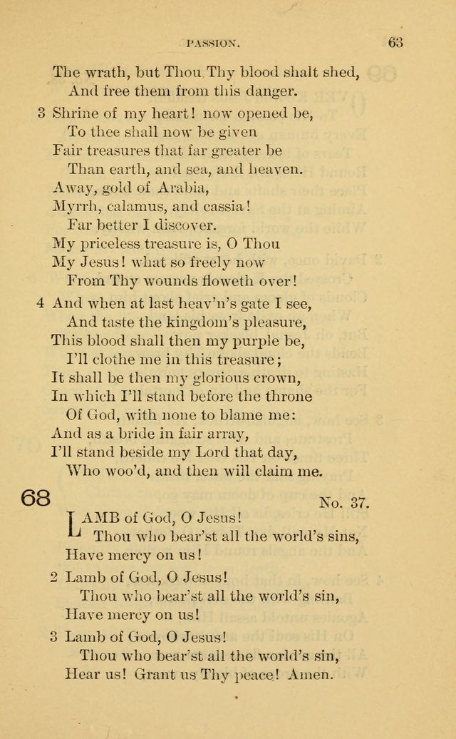 Evangelical Lutheran Hymnal page 63
