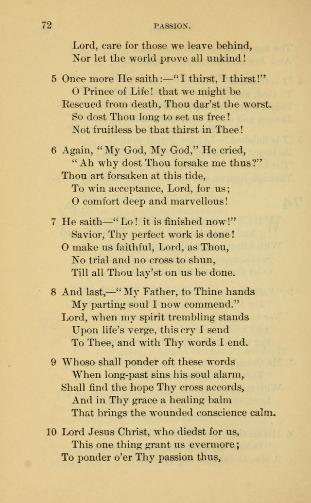 Evangelical Lutheran Hymnal page 72