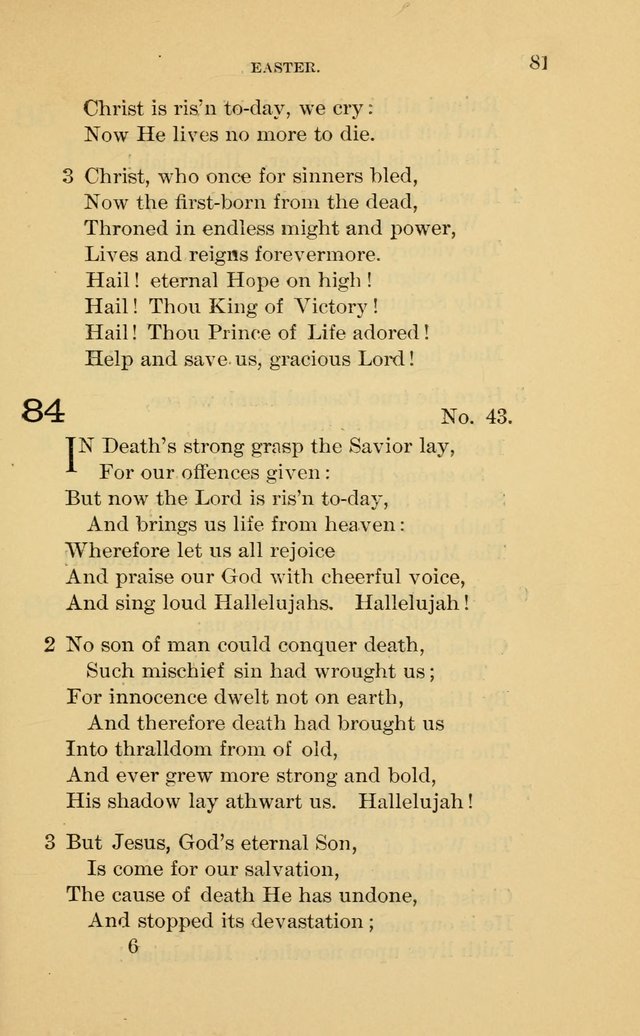 Evangelical Lutheran Hymnal page 81