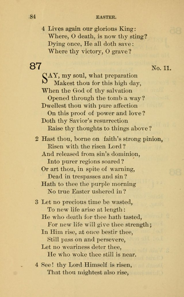 Evangelical Lutheran Hymnal page 84
