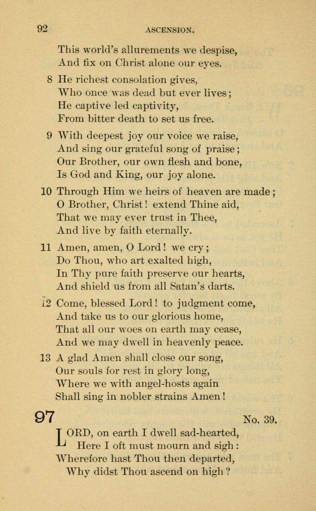 Evangelical Lutheran Hymnal page 92
