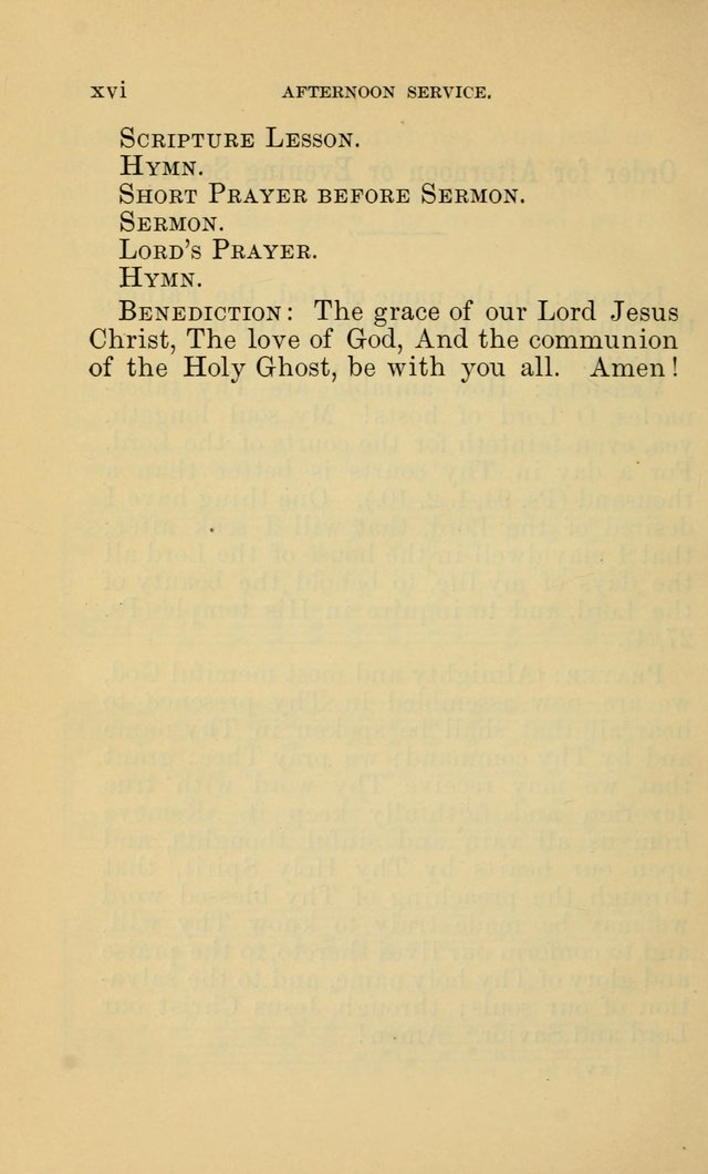 Evangelical Lutheran Hymnal page xxiv
