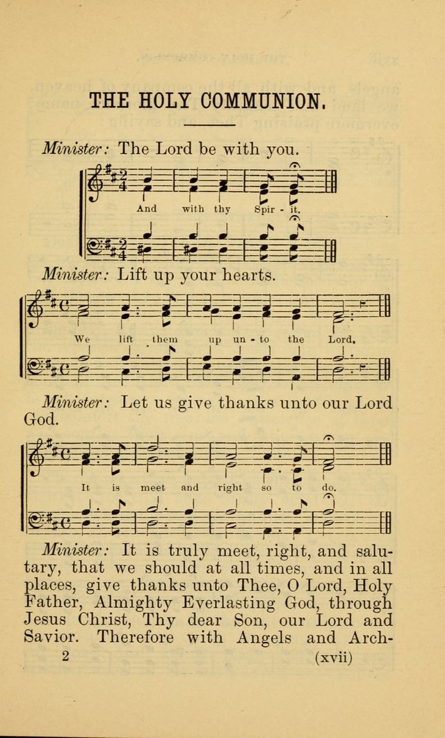 Evangelical Lutheran Hymnal page xxv