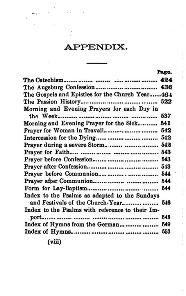 Evangelical Lutheran Hymnal page 10