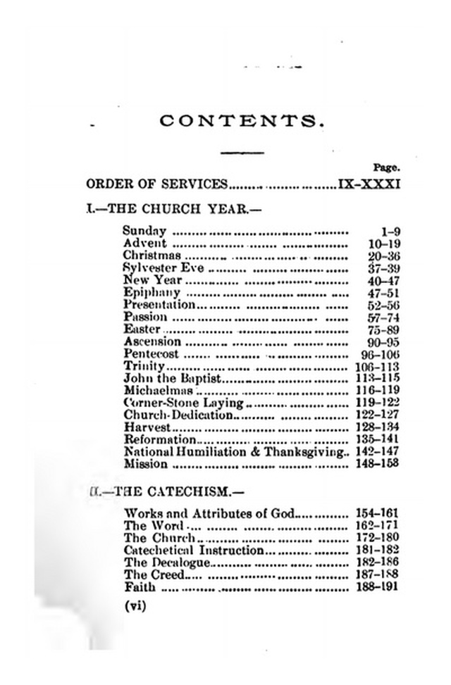 Evangelical Lutheran Hymnal page 8