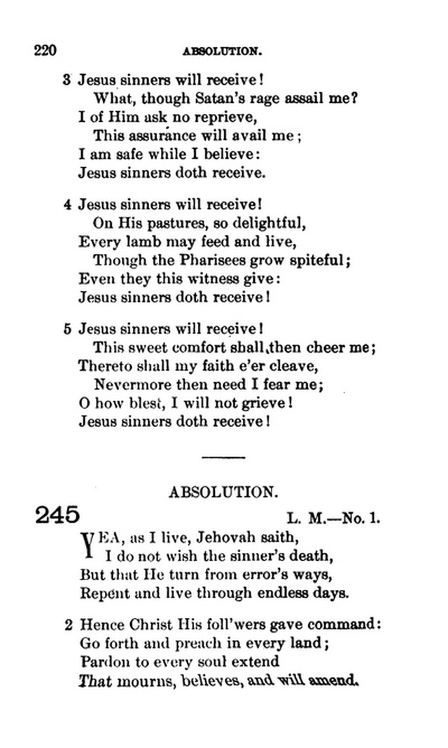 Evangelical Lutheran Hymnal page 255