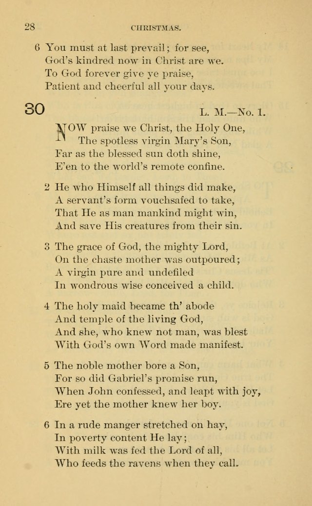 Evangelical Lutheran Hymnal. 9th ed. page 28