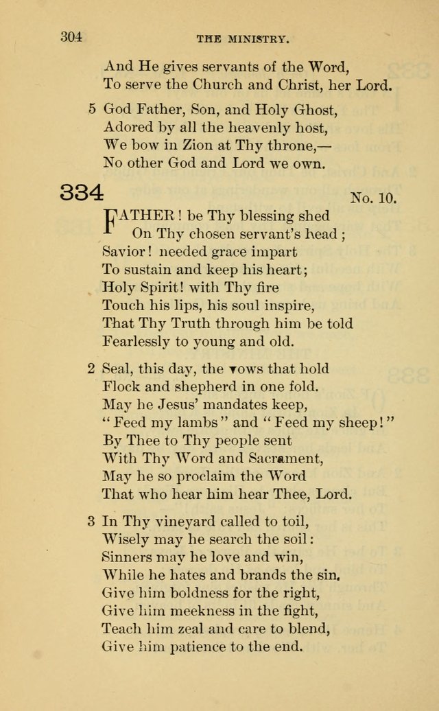 Evangelical Lutheran Hymnal. 9th ed. page 304