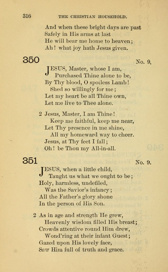 Evangelical Lutheran Hymnal. 9th ed. page 316