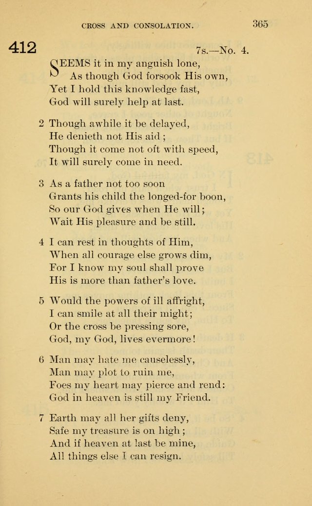 Evangelical Lutheran Hymnal. 9th ed. page 365