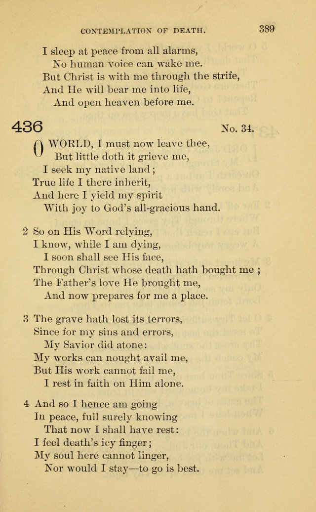 Evangelical Lutheran Hymnal. 9th ed. page 389