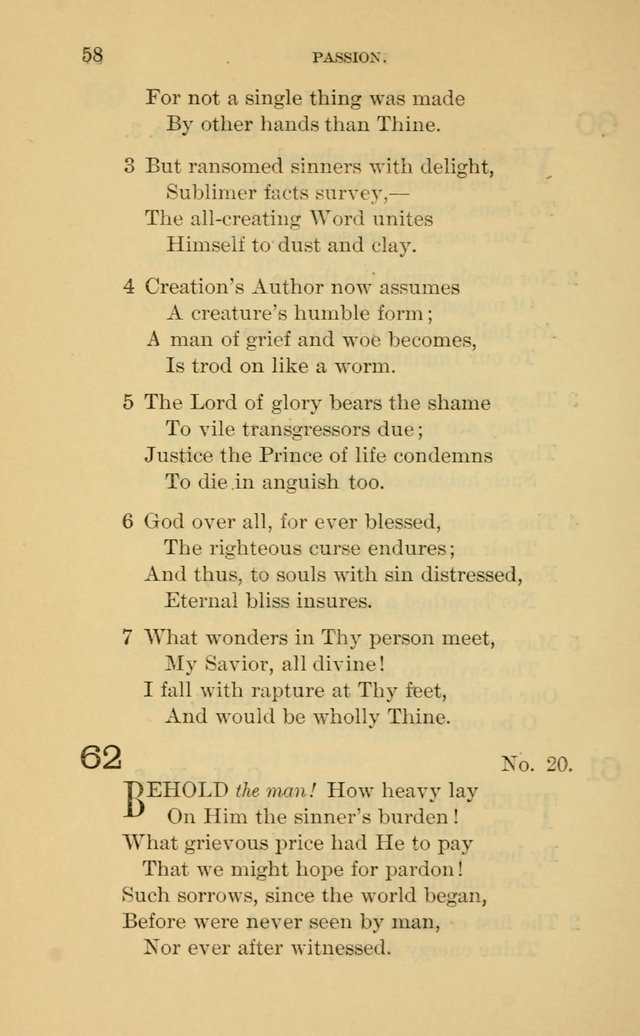 Evangelical Lutheran Hymnal. 9th ed. page 58