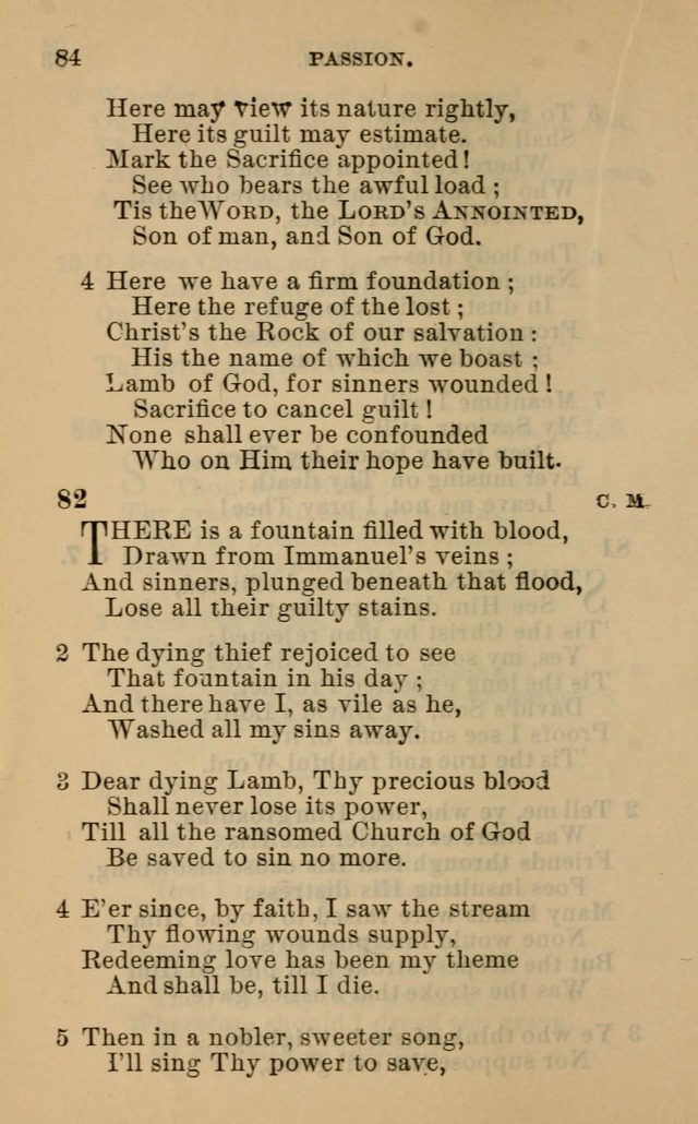 Evangelical Lutheran hymn-book page 111