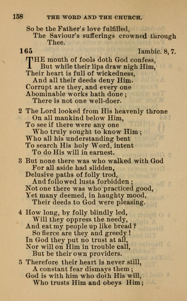 Evangelical Lutheran hymn-book page 185