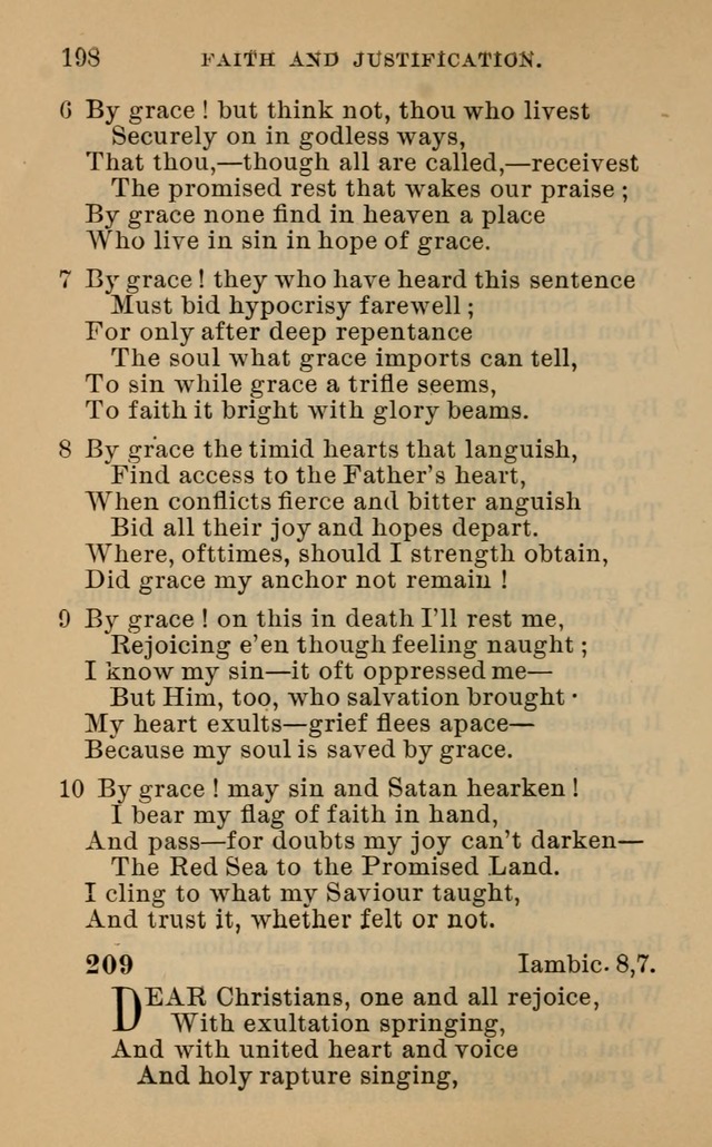 Evangelical Lutheran hymn-book page 225