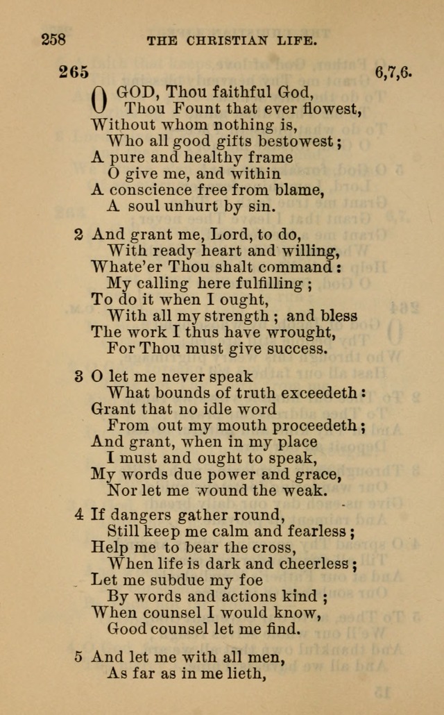 Evangelical Lutheran hymn-book page 285