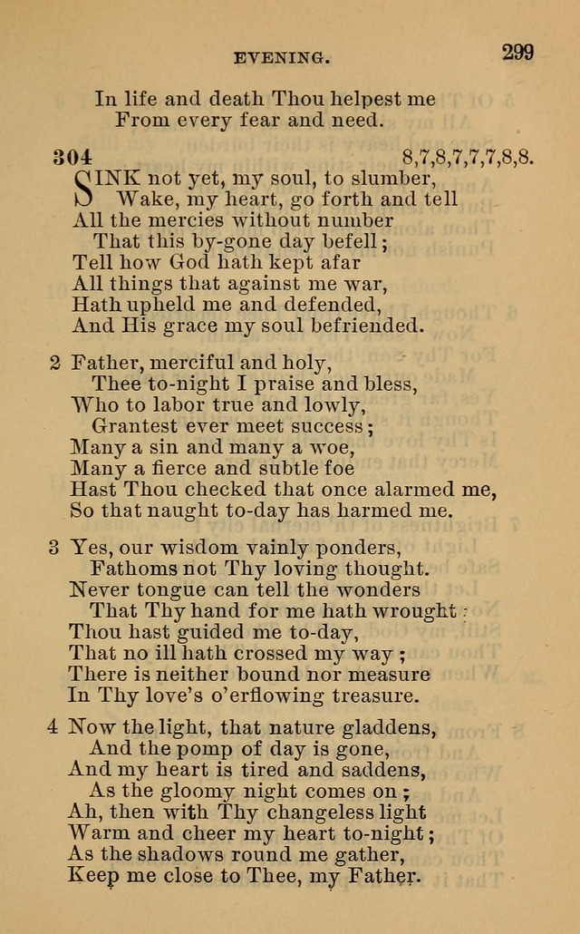 Evangelical Lutheran hymn-book page 326
