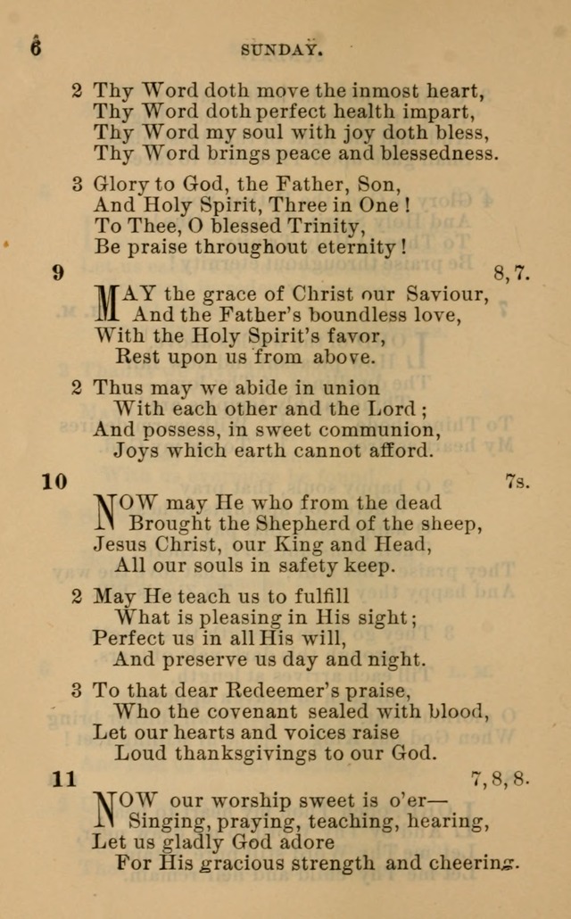 Evangelical Lutheran hymn-book page 33