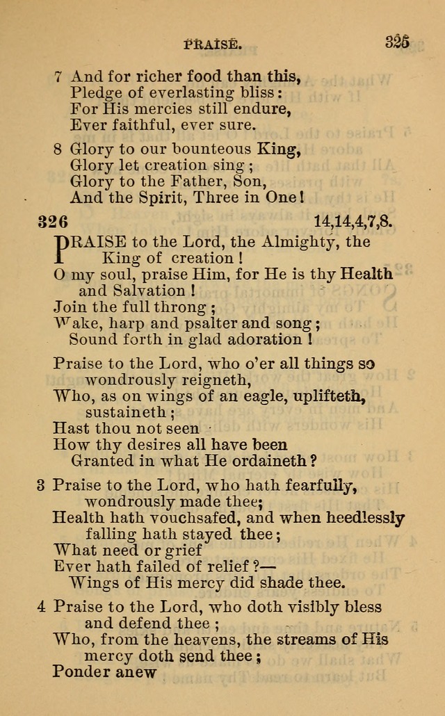 Evangelical Lutheran hymn-book page 352