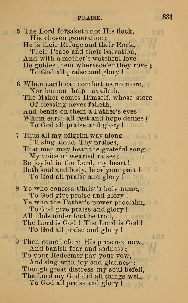 Evangelical Lutheran hymn-book page 358