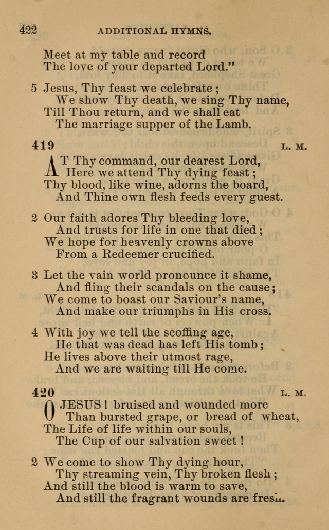Evangelical Lutheran hymn-book page 449