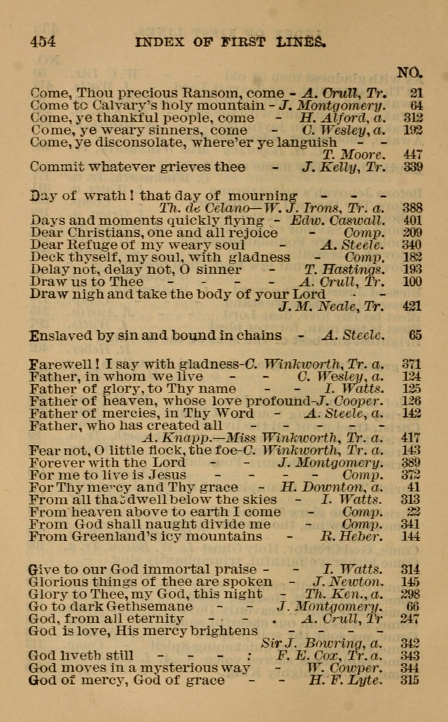 Evangelical Lutheran hymn-book page 481