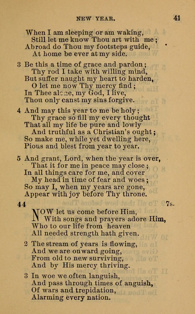 Evangelical Lutheran hymn-book page 68