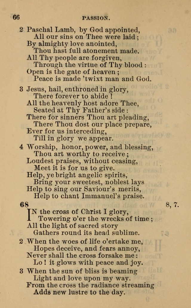 Evangelical Lutheran hymn-book page 93