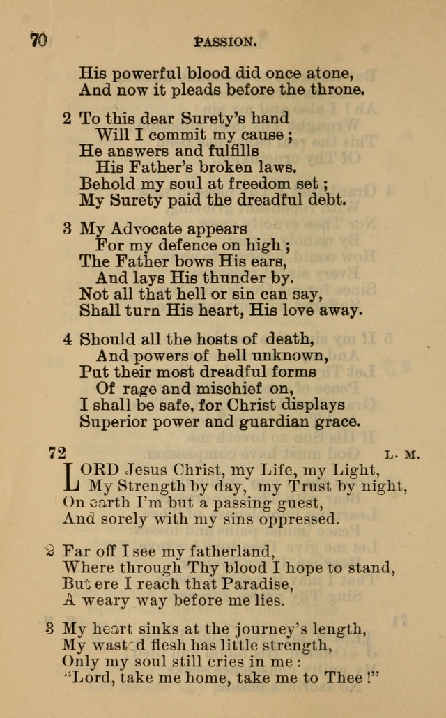 Evangelical Lutheran hymn-book page 97