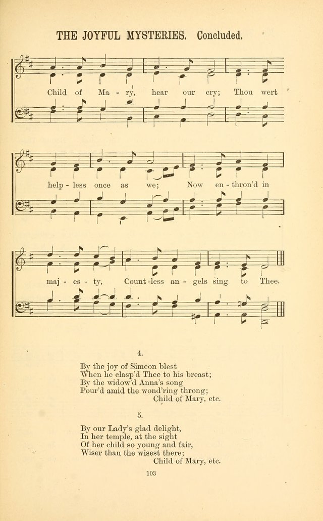 English and Latin Hymns, or Harmonies to Part I of the Roman Hymnal: for the Use of Congregations, Schools, Colleges, and Choirs page 116