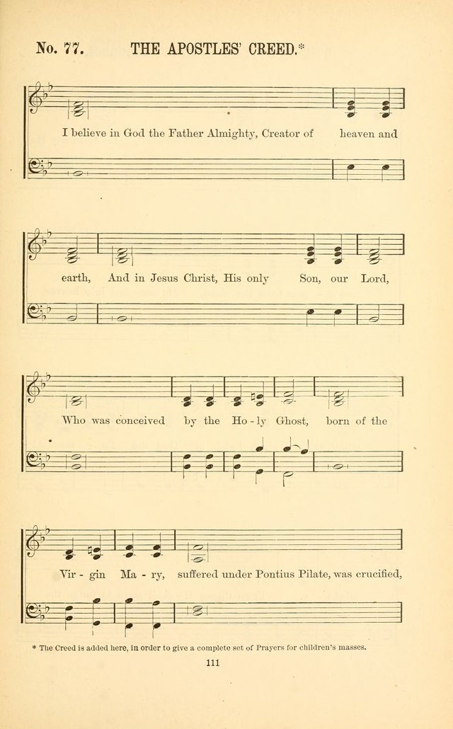 English and Latin Hymns, or Harmonies to Part I of the Roman Hymnal: for the Use of Congregations, Schools, Colleges, and Choirs page 124