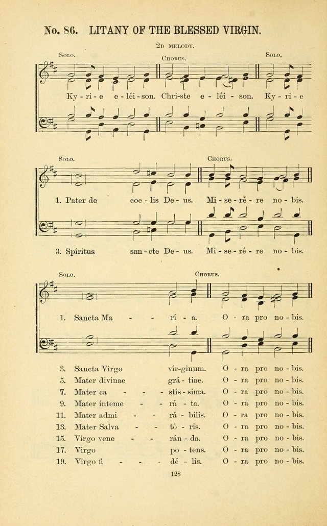 English and Latin Hymns, or Harmonies to Part I of the Roman Hymnal: for the Use of Congregations, Schools, Colleges, and Choirs page 141