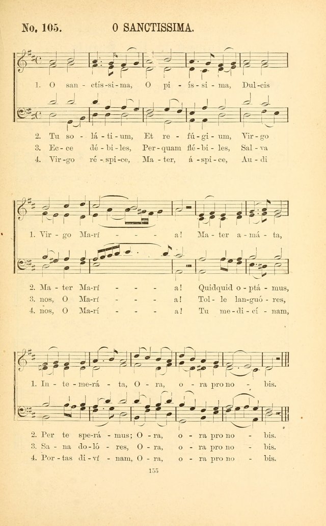 English and Latin Hymns, or Harmonies to Part I of the Roman Hymnal: for the Use of Congregations, Schools, Colleges, and Choirs page 168