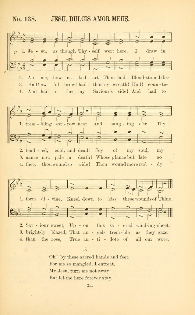 English and Latin Hymns, or Harmonies to Part I of the Roman Hymnal: for the Use of Congregations, Schools, Colleges, and Choirs page 224