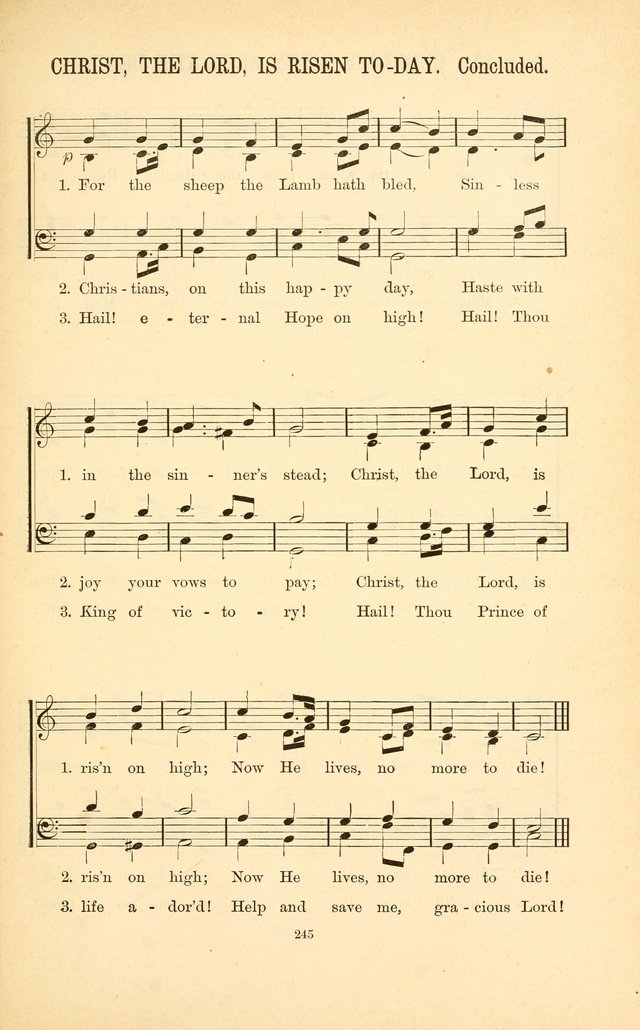 English and Latin Hymns, or Harmonies to Part I of the Roman Hymnal: for the Use of Congregations, Schools, Colleges, and Choirs page 258