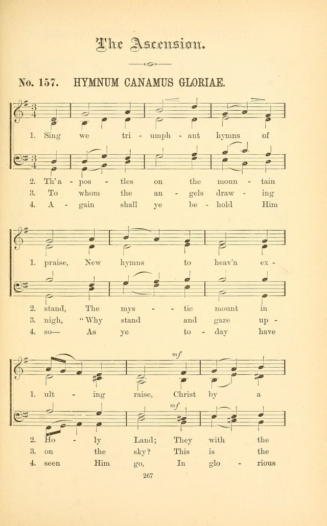 English and Latin Hymns, or Harmonies to Part I of the Roman Hymnal: for the Use of Congregations, Schools, Colleges, and Choirs page 280