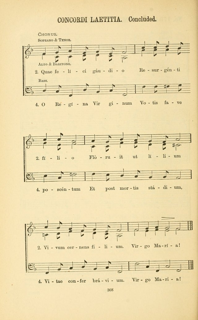 English and Latin Hymns, or Harmonies to Part I of the Roman Hymnal: for the Use of Congregations, Schools, Colleges, and Choirs page 321