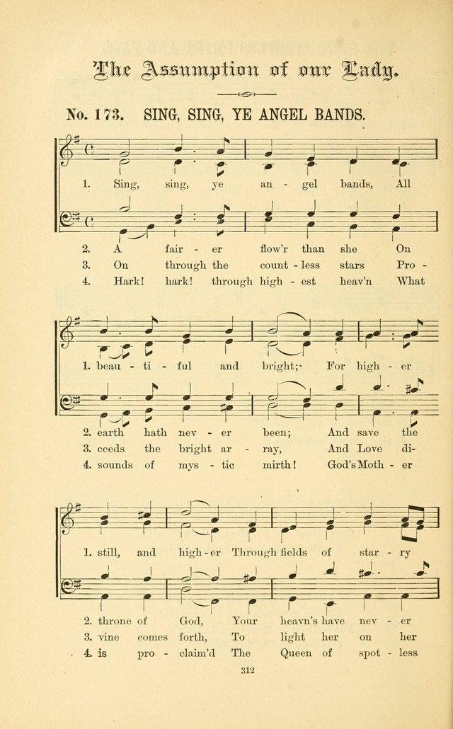 English and Latin Hymns, or Harmonies to Part I of the Roman Hymnal: for the Use of Congregations, Schools, Colleges, and Choirs page 325