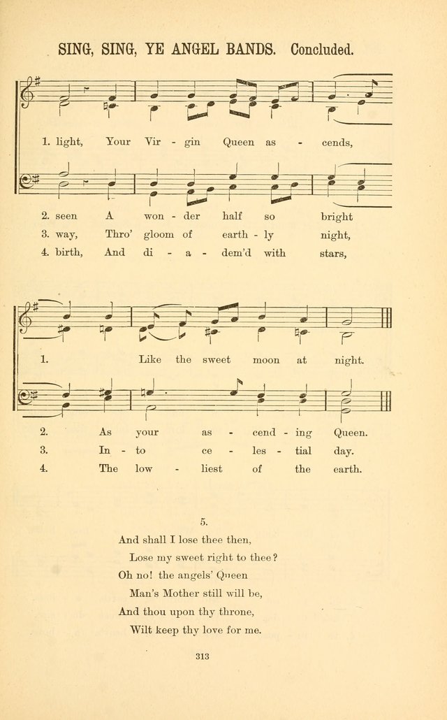 English and Latin Hymns, or Harmonies to Part I of the Roman Hymnal: for the Use of Congregations, Schools, Colleges, and Choirs page 326