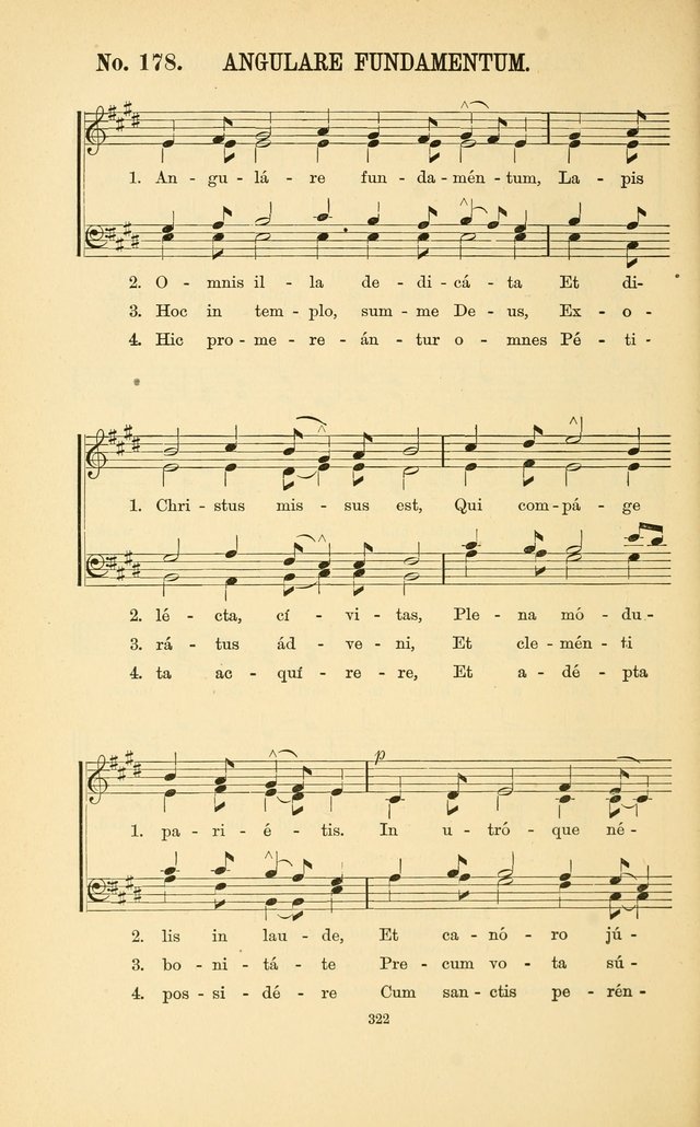 English and Latin Hymns, or Harmonies to Part I of the Roman Hymnal: for the Use of Congregations, Schools, Colleges, and Choirs page 335
