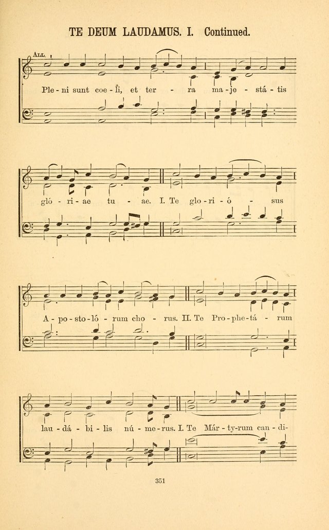 English and Latin Hymns, or Harmonies to Part I of the Roman Hymnal: for the Use of Congregations, Schools, Colleges, and Choirs page 364