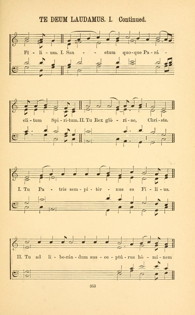 English and Latin Hymns, or Harmonies to Part I of the Roman Hymnal: for the Use of Congregations, Schools, Colleges, and Choirs page 366