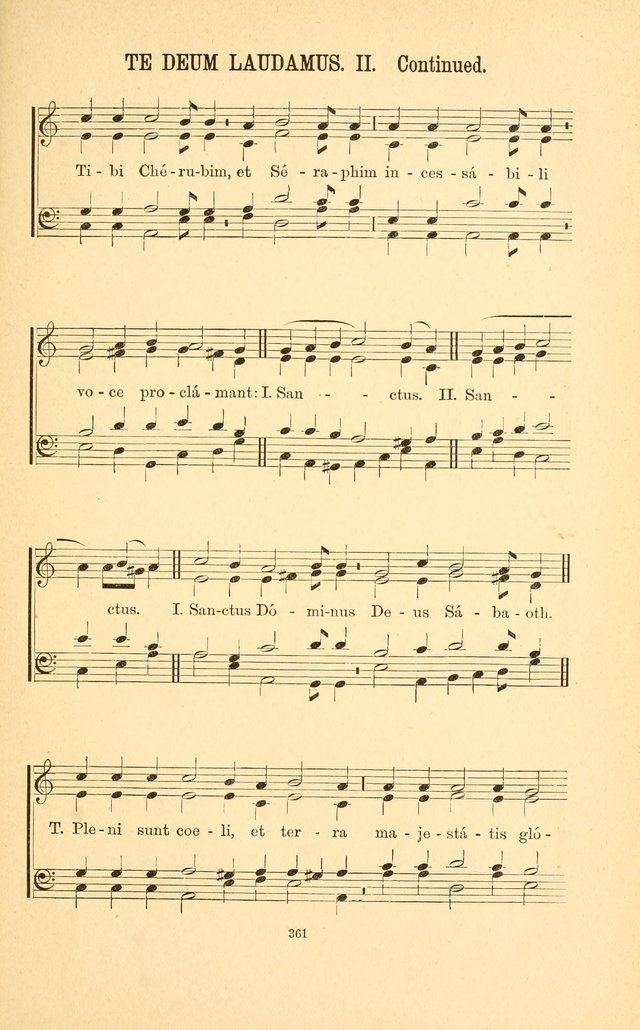 English and Latin Hymns, or Harmonies to Part I of the Roman Hymnal: for the Use of Congregations, Schools, Colleges, and Choirs page 374