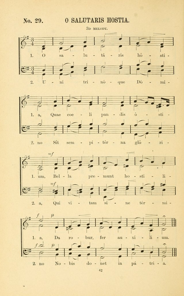 English and Latin Hymns, or Harmonies to Part I of the Roman Hymnal: for the Use of Congregations, Schools, Colleges, and Choirs page 55
