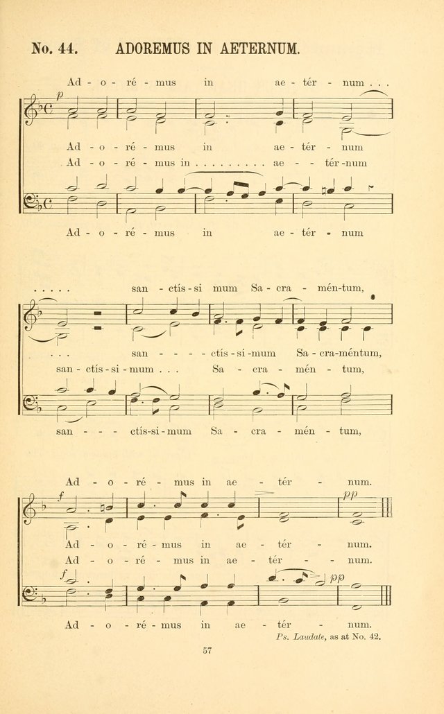 English and Latin Hymns, or Harmonies to Part I of the Roman Hymnal: for the Use of Congregations, Schools, Colleges, and Choirs page 70