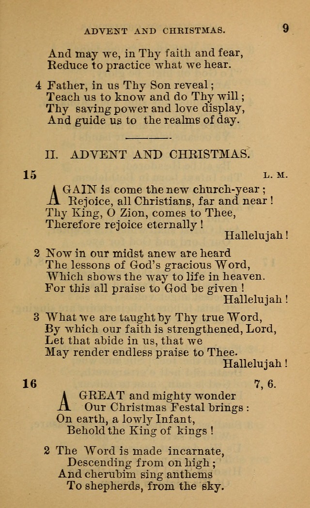 Evangelical Lutheran Hymn-book page 204