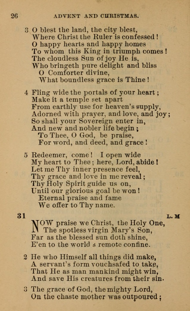 Evangelical Lutheran Hymn-book page 221